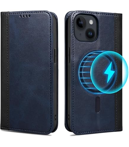 Amazon.co.jp: Rssviss iPhone 15 用 ケース 手帳型 MagSafe対応